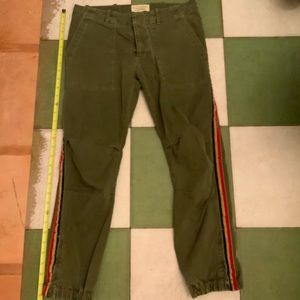 Nili lotan cargo pants army green